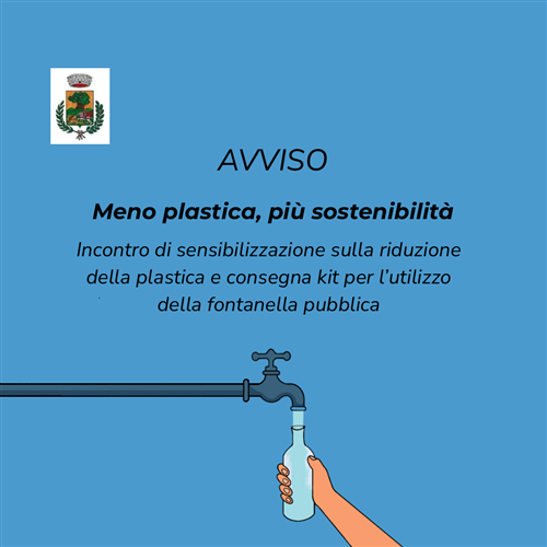 Sensibilizziamo per Prevenire - Sini, 4 Settembre 2026 - Consegna Bottiglie di Vetro e Card per il prelievo dell'acqua dalla fontanella Pubblica
